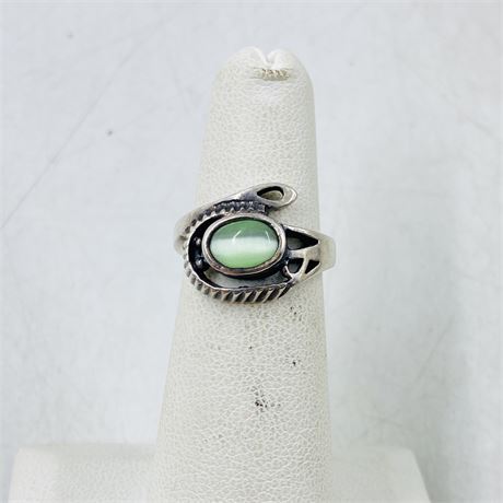 4g Sterling Ring Size 4.5