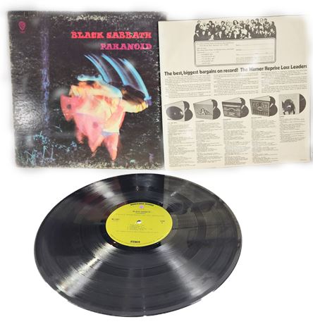 Vinyl Record Black Sabbath Paranoid WS 1887
