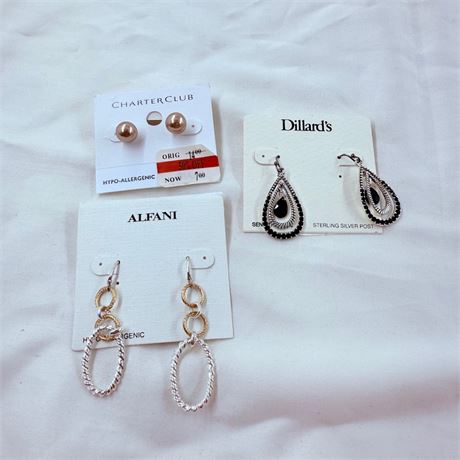 Unused Earring Lot