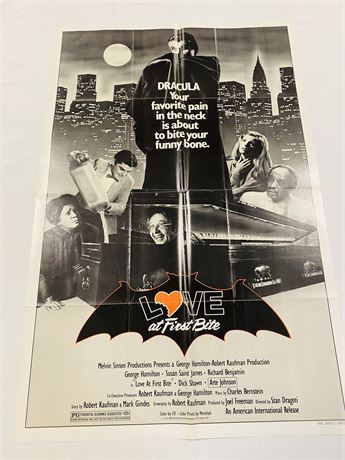Love at First Bite Original 27x41 Movie Poster