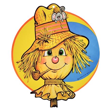 Vintage Halloween Scarecrow Decor