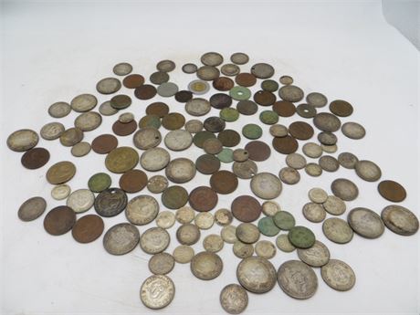 Foreign Coins & Tokens