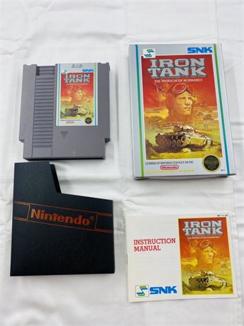 NES Iron Tank CIB w/ Manual