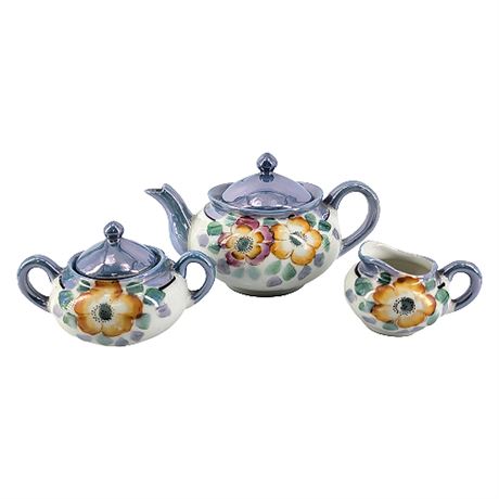 Vintage Made in Japan Small Hand Painted Tea Set