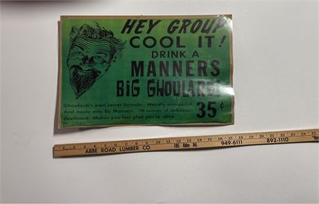 Manners Big Boy Ghoulardi Poster