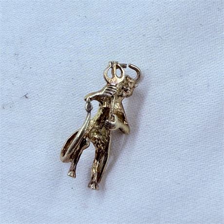 3.3g Sterling Satan Pendant / Charm