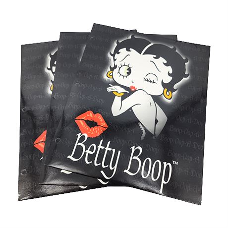 Three Betty Boop Folders