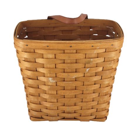 Longaberger Basket w/ Leather Handle