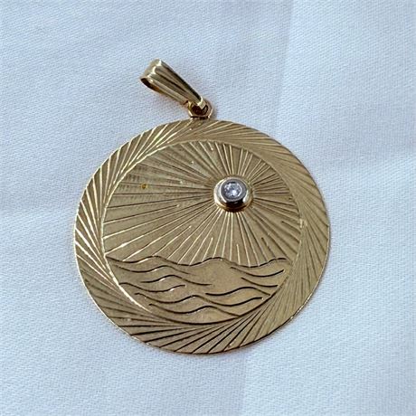 9.16g 14k Gold Pendant