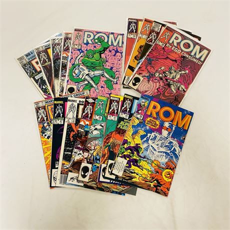 17 Marvel Bronze Age ROM Comics