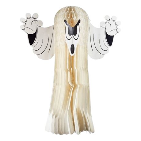 Vintage TOPSTONE Halloween 20" Honeycomb Ghost Hanging Decor