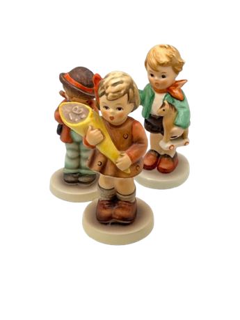 Three-piece Hummel collection lot