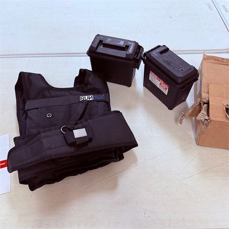 Ammo Boxes + Weight Vest