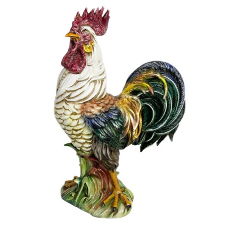 LARGE Jay Willdred Andrea by Sadek Rooster Statue
