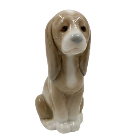 Lladro "Good Puppy" Porcelain Dog Figure Made in Spain