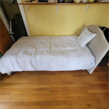 Twin Size Bed & Bedframe
