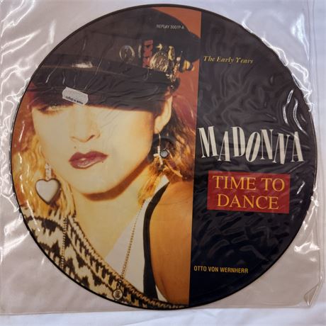 Madonna Time to Dance Vinyl Picture Disc Record