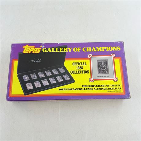 1988 Topps Gallery of Champions Box Set