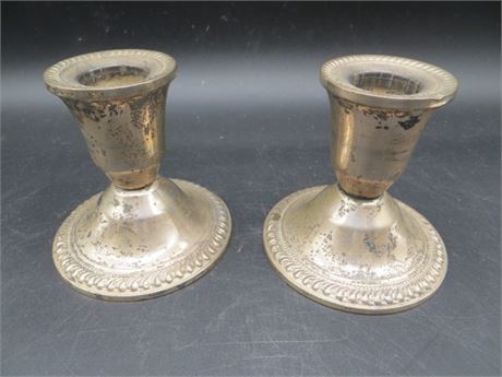 PR. OF STERLING CANDLESTICKS #2