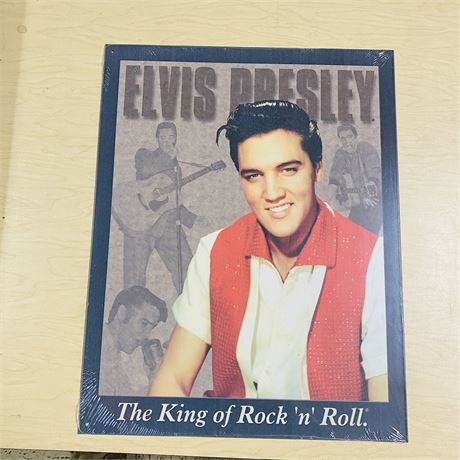 12.5x16” Elvis Presley Metal Retro Sign