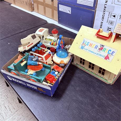 Vintage Fisher Price + More Lot