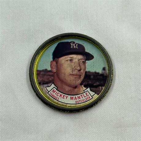 1964 Topps Mickey Mantle Coin #120