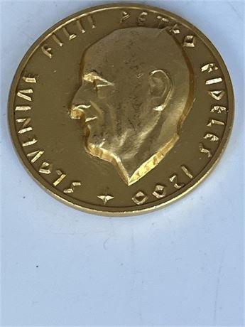 Anniversary metal Czech Republic  coin