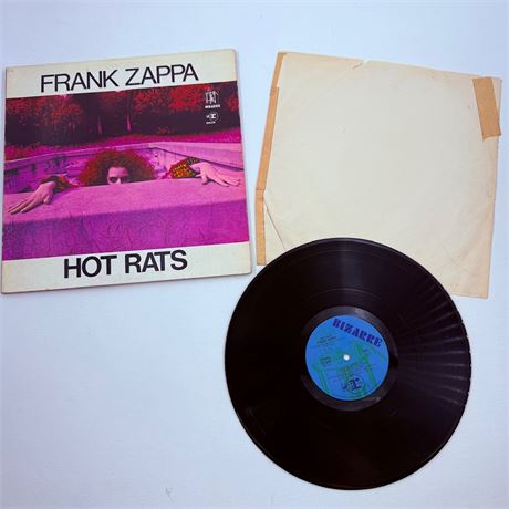Frank Zappa Hot Rats Vinyl Record