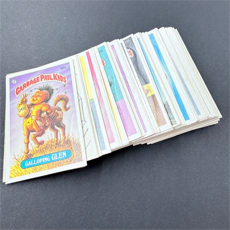 90 Vintage Unsearched Garbage Pail Kids Cards