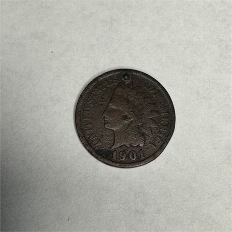 Indian Head Penny - 1901