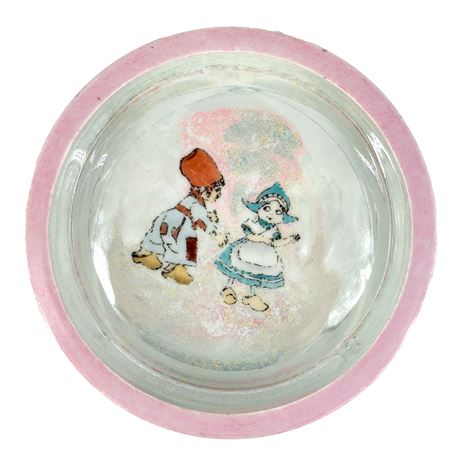 Antique Porcelaine Baby Bowl by Rudolstadt