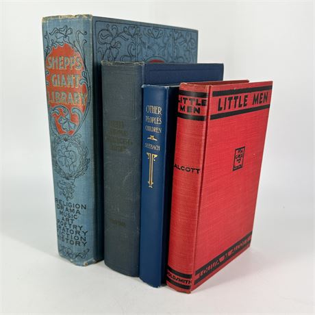 Lot of Vintage Books Seebach, Alcott & Others