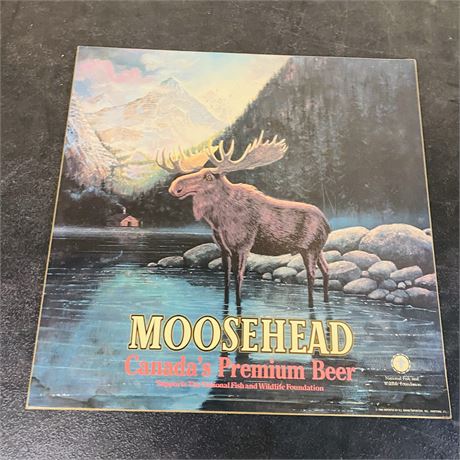 1990 Moosehead Beer Display