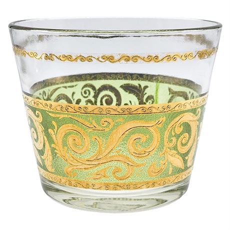 Mid-Century CULVER "Toledo" Glass Ice Bucket