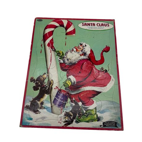 Santa Claus Frame-Tray Puzzle