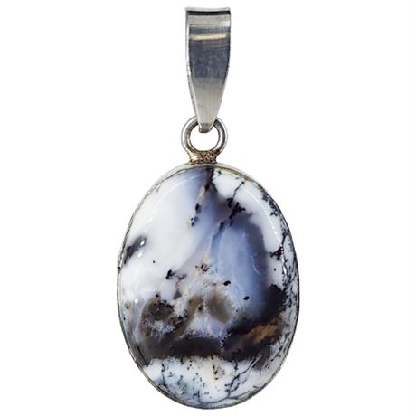 Dendrite Opal Stone Pendant