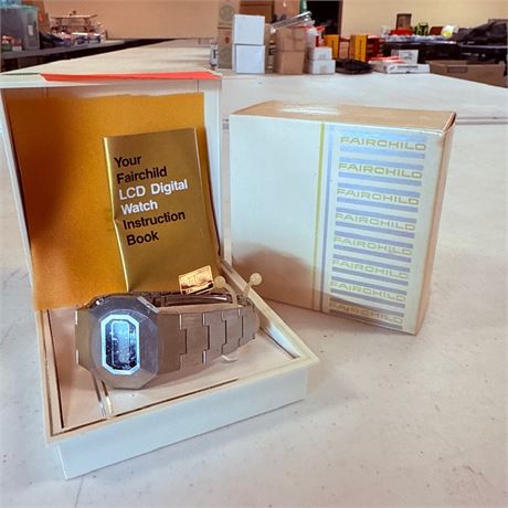 NOS Fairchild Digital Watch