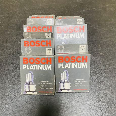 32 NOS Bosch Platinum 4208 Spark Plugs