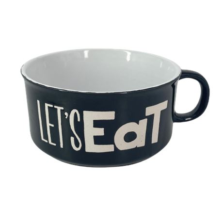 Pier 1 Imports "Lets Eat" Soup Mug