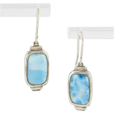 Marahlago Jewelry Sterling Silver Larimar Earrings