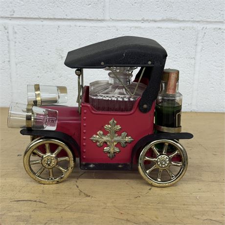 Vintage Ford Model T Music Box / Decanter Set