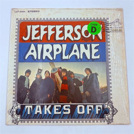 Jefferson Airplane Takes Off Vinyl Record