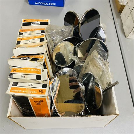 Box of NOS Assorted Mirrors