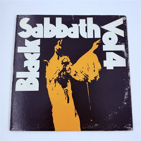 Black Sabbath Vol 4 Vinyl Record