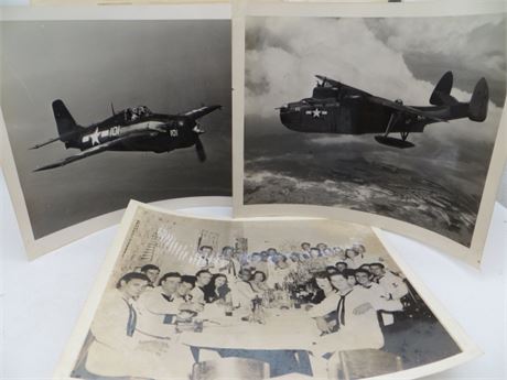 18 NAVY & MISCELLANEOUS 8 X 10 PHOTOGRAPHS