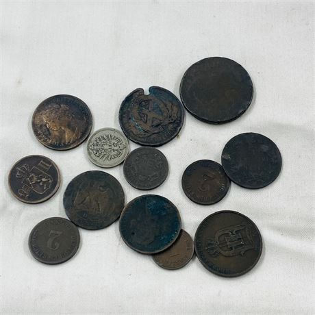 13 Coins From 1800’s