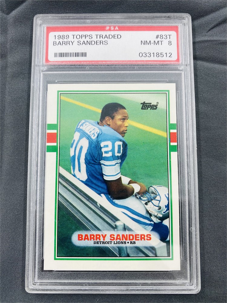 Topps Barry Sanders Baseball Trading Cards