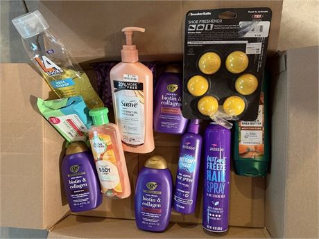 Box Lot Shampoo, Wipes & Hairspray