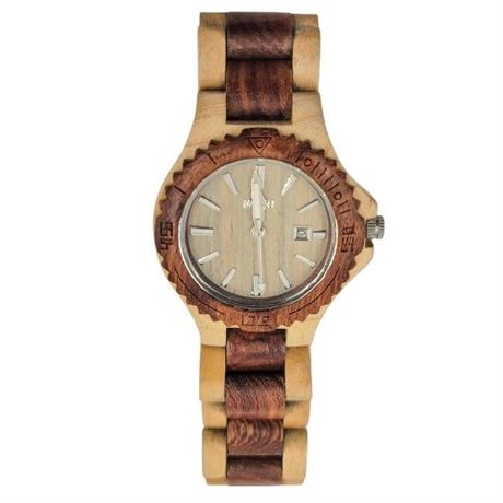 Meku Wooden Handle Wristwatch