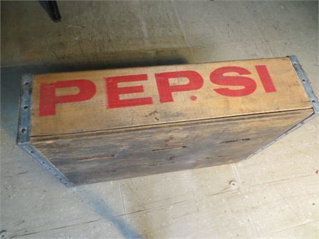 Pepsi Wood Crate Marion Ohio